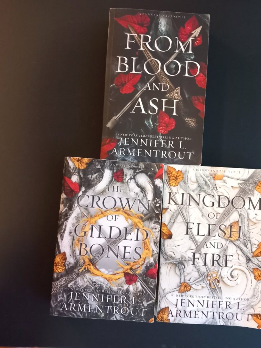 Blood and Ash Series Books 1, 2 & 3 by Jennifer L. Armentrout (SPICY!)